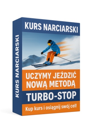 Kurs narciarski Turbo Stop - VIDEO - uczysz się sam krok po kroku jeździć na nartach lub doskonalisz jazdę