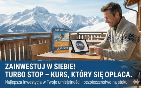 Kurs narciarski Turbo Stop - VIDEO - uczysz się sam krok po kroku jeździć na nartach lub doskonalisz jazdę