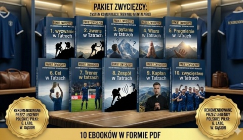 Seria książek Pakietu Zwycięzcy w formie 10 ebooków